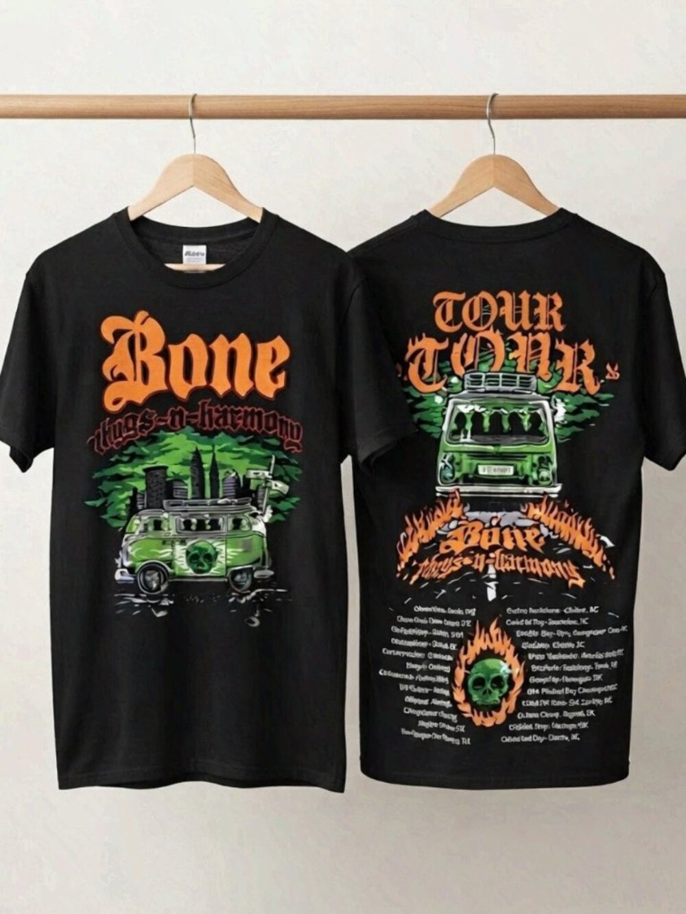 Bone Thugs N Harmony Concert T-Shirt Tour 2026 Reprint